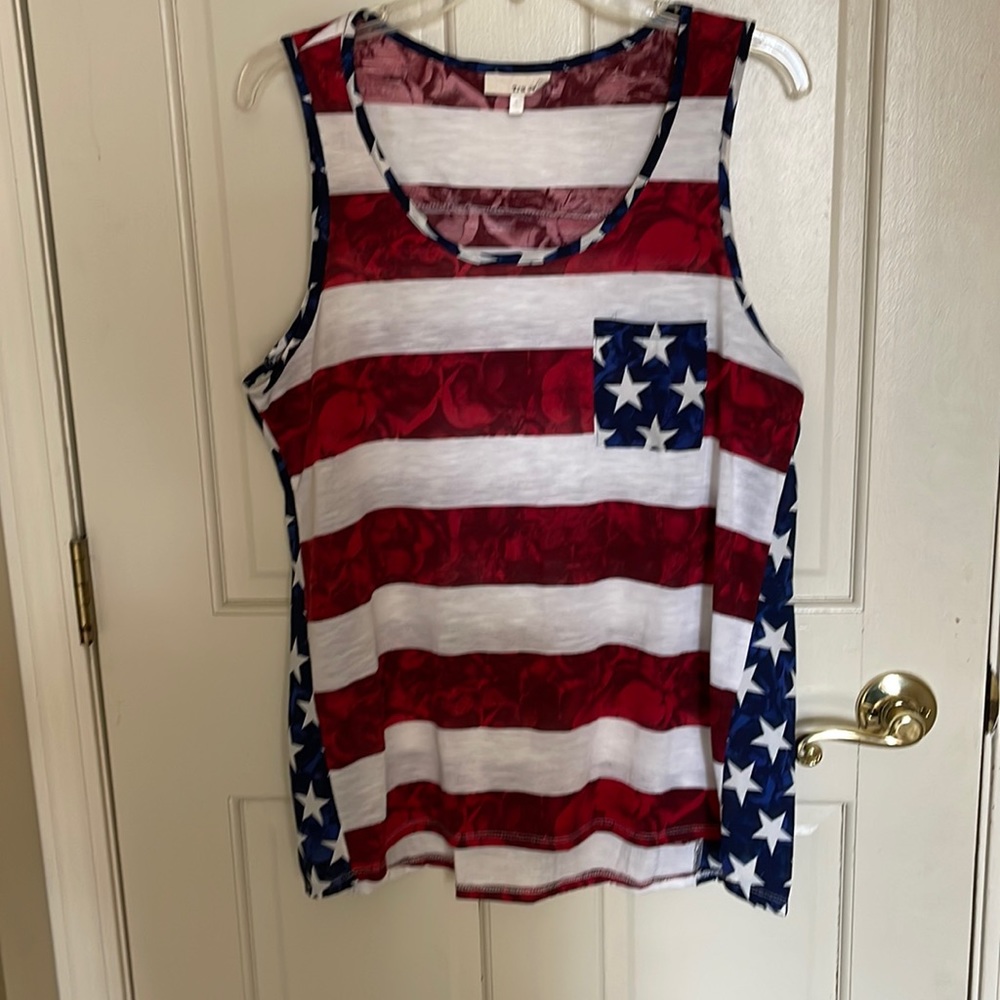 Ladies 4th of the July Tank